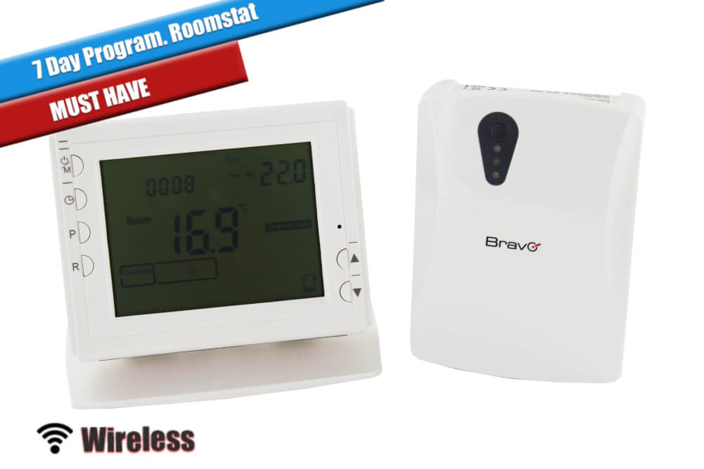 Wireless Programmable Room Thermostat